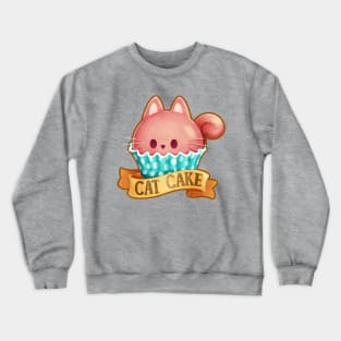 Cupcake Cat Crewneck Sweatshirt